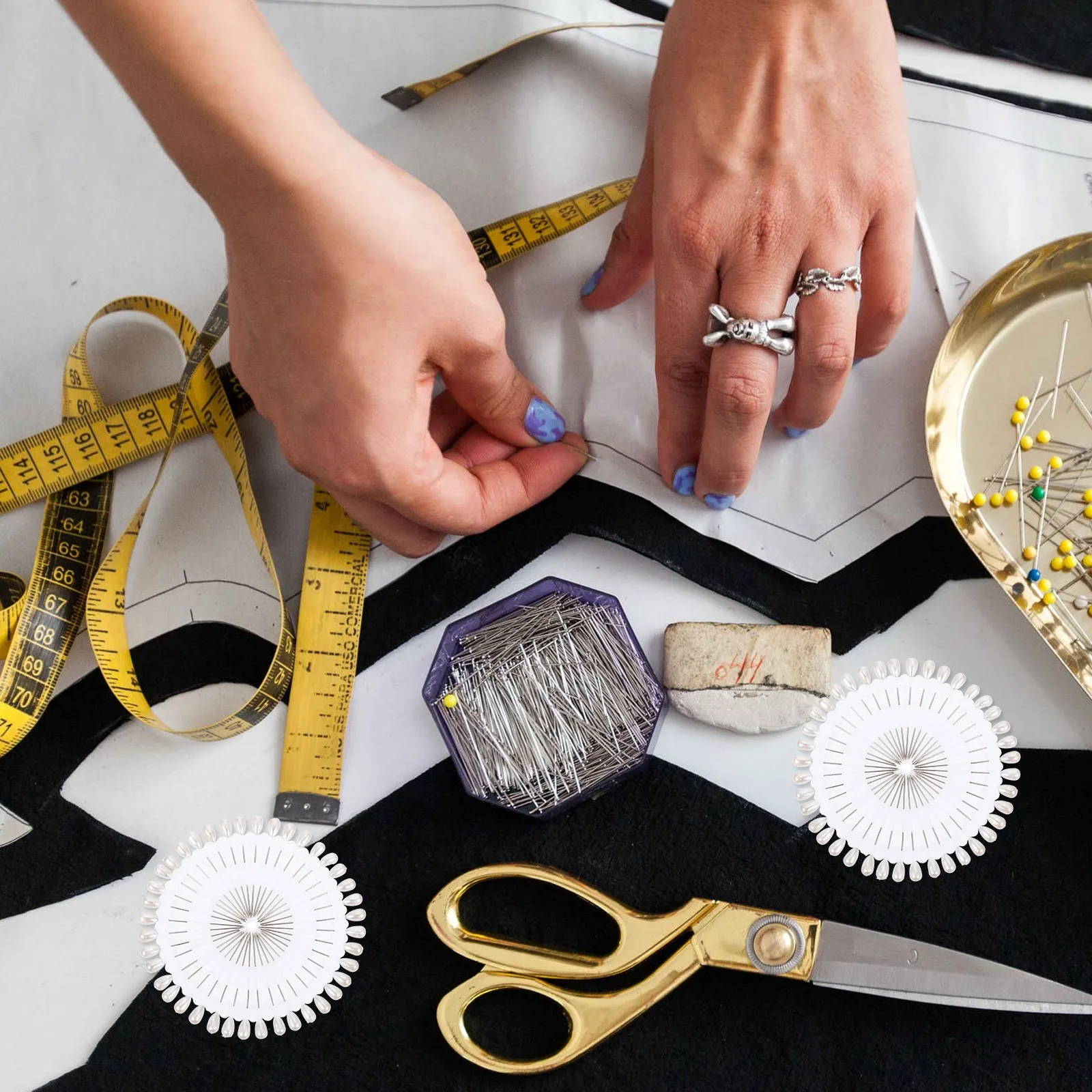 

480 шт. декоративных жемчужных булавок для украшений, тонкая работа, для рукоделия, цветочных аксессуаров, фиксации свадебных букетов