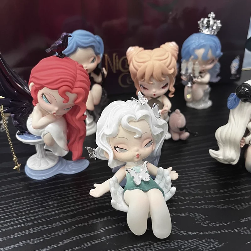 

DODOSUGAR Dodonami Nightmare Core Tide Play слепая коробка кукла ручной работы натуральное настольное украшение подарок для женщин