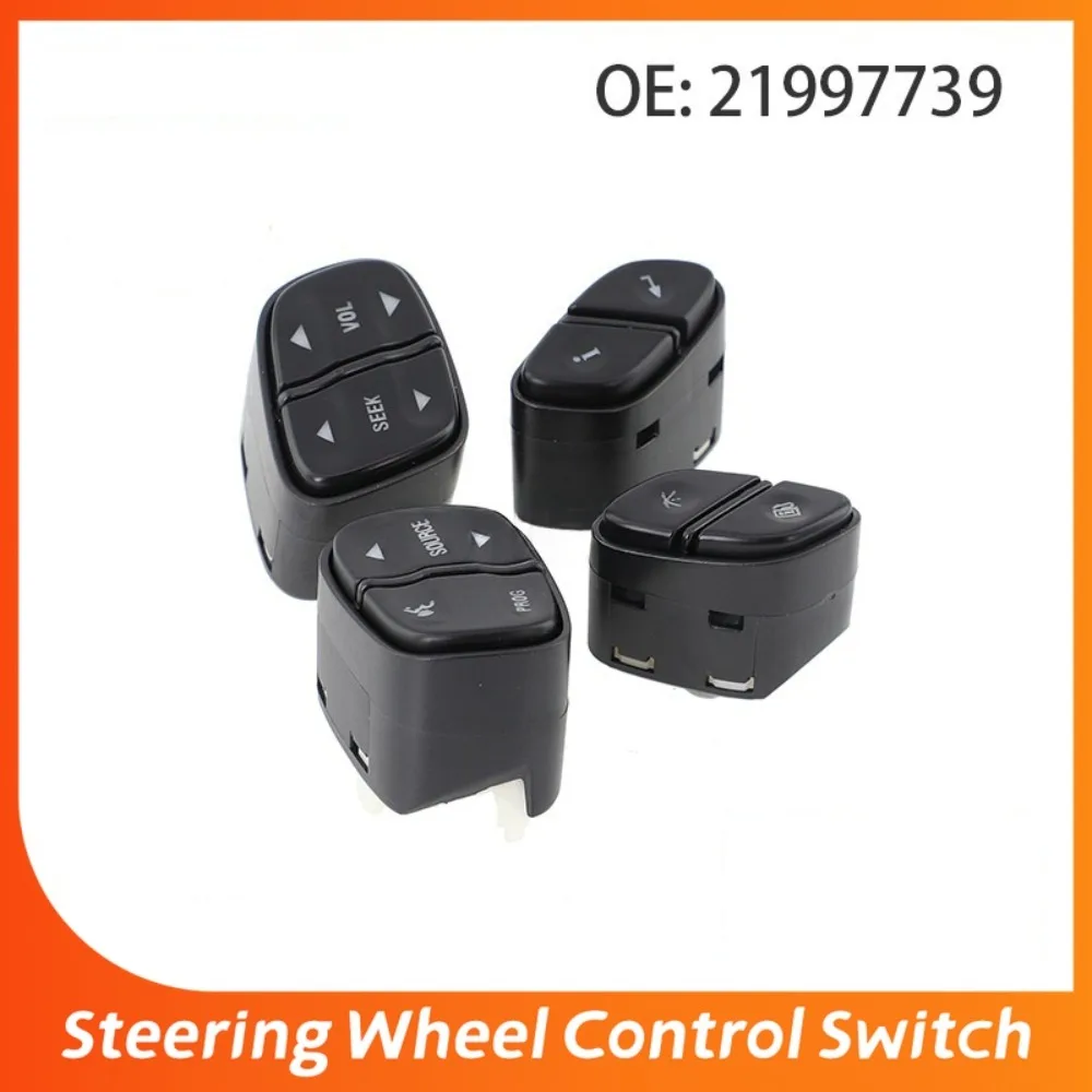 21997739 Light Steering Wheel Radio Source Switch Button Parts For Chevrolet Yukon Hummer H2 For Chevrolet Avalanche Silverado