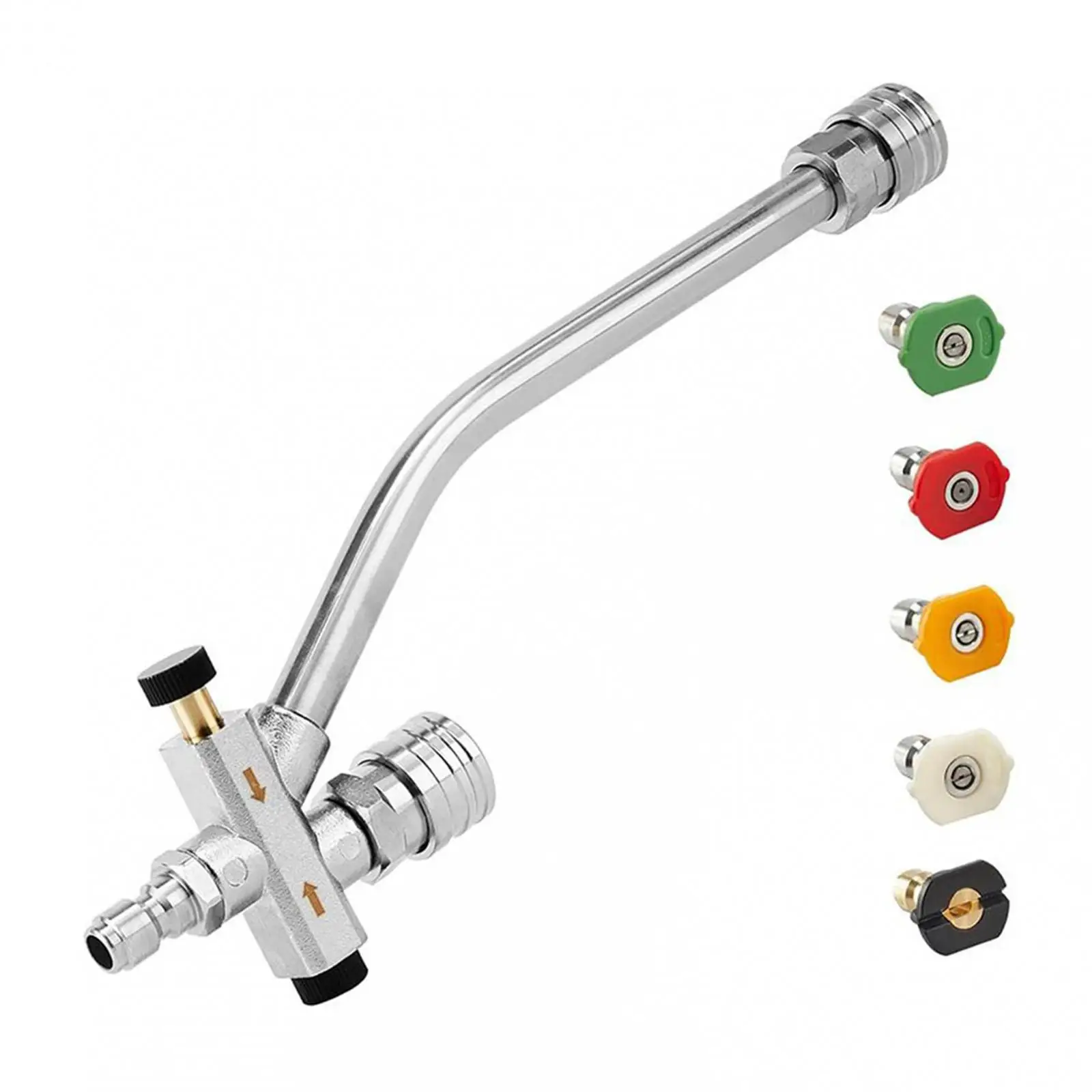 

Foam Cannon Double Connector Accessory for Car Detailing Cleaning Roofs