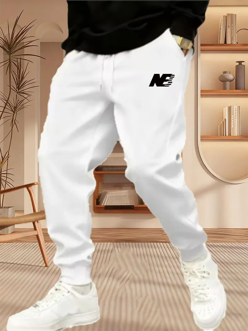 Hochwertige, vielseitige Herren-Sport- und Freizeithose, weiche Jogginghose, bequeme Hose, modische Freizeithose. – Detail 2
