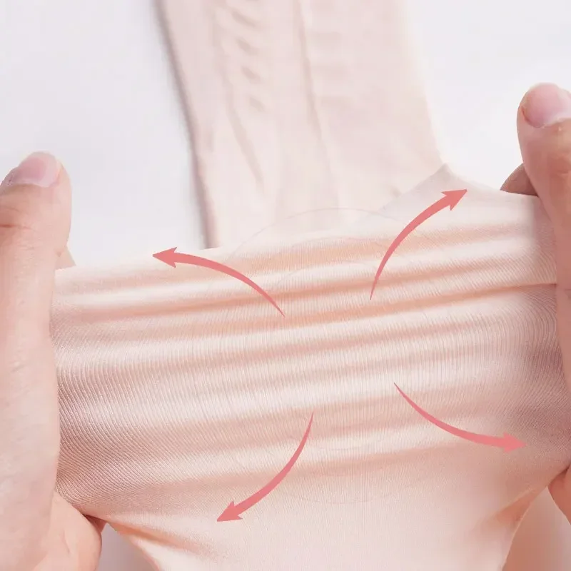 Girls Woman Ballet Tights 60D Convertible Tights Ballet Stockings Ballet Leggings Dance Tights Seamless Pantyhose with Hole