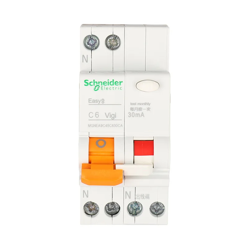 

Schneider Electric MGNEA9C45C6/10/16/20/25/32/40 30mA Leakage Small Circuit Breaker