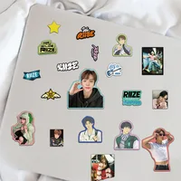 8PCS Stickers Men's Team Combination Handheld Account Phone Case Notebook Decoration Waterproof Collage 6