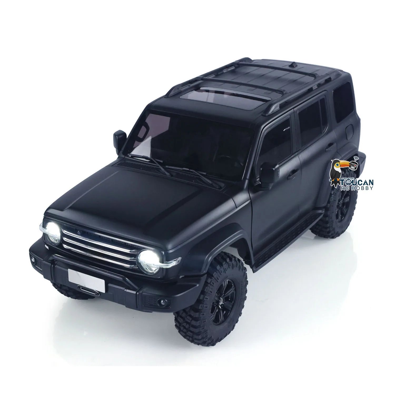 

Traction Hobby 1/8 Tank300 RC Off-Road Vehicle Hard Shell 4WD 2WD Electric Remote Control Climbing Car Crawler Axle Lock 2Speed