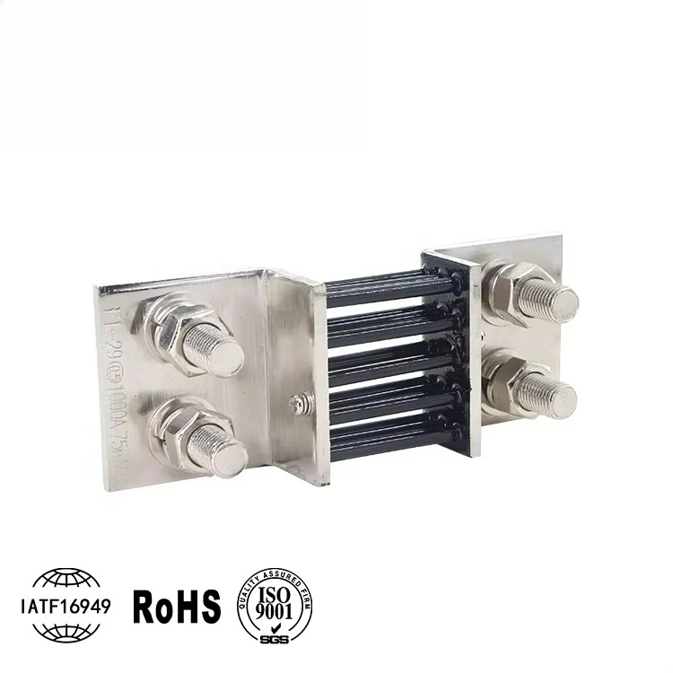 CG FL-29 1000A تحويلة دقيقة محمولة CL0.2 المقاوم الحالي تحويلة حمض المنغنيز