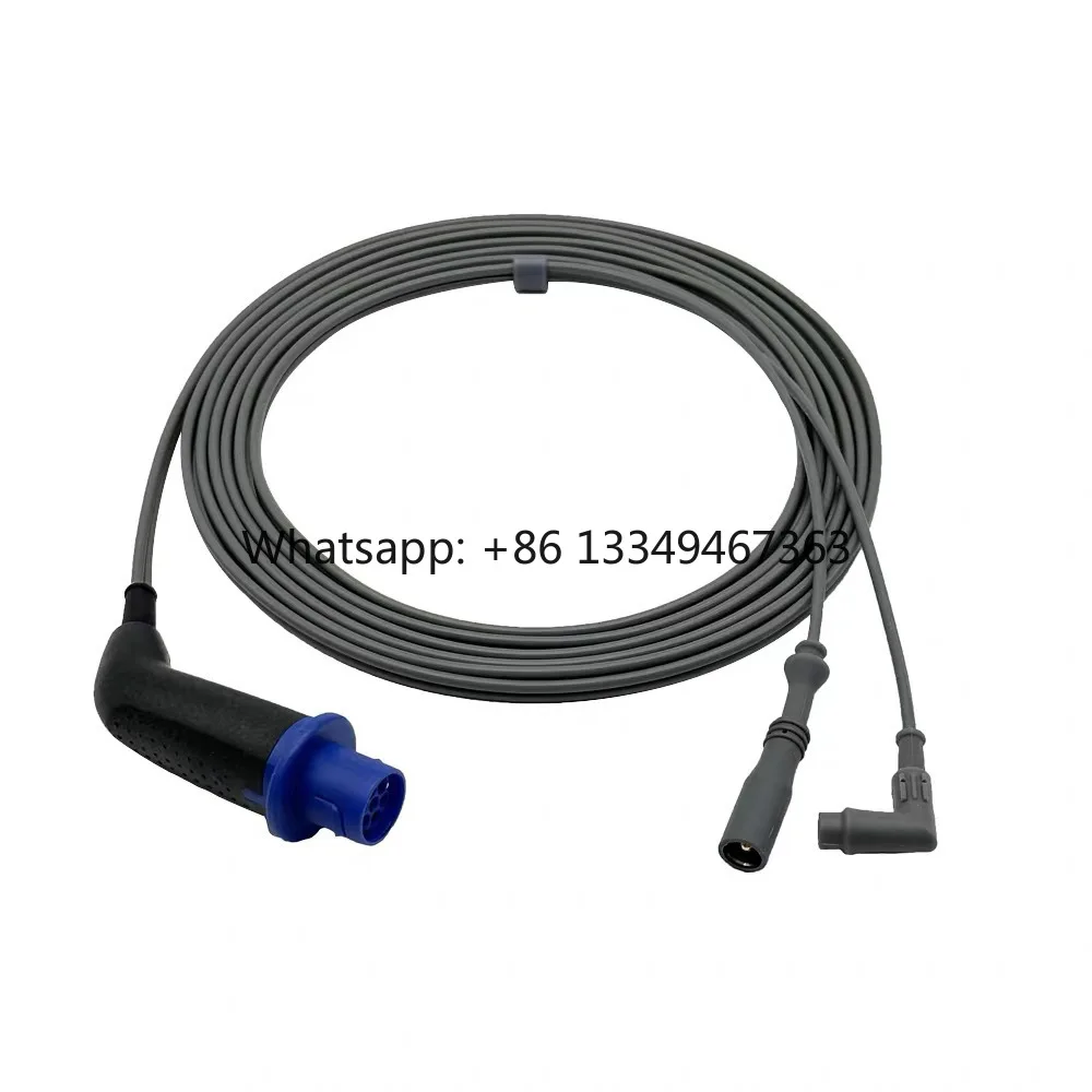 Bipolar Electrosurgical Cord Autoclavable Reusable Diathermy Cable for Surgery