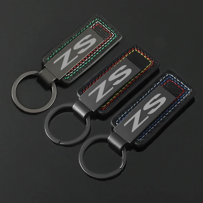 Alloy Keychain Holder Key Ring Gift Auto KeyRing Pendant for MG ZS Logo 2025 2024 2019 2018 Keys Buckle Car Styling Decoration