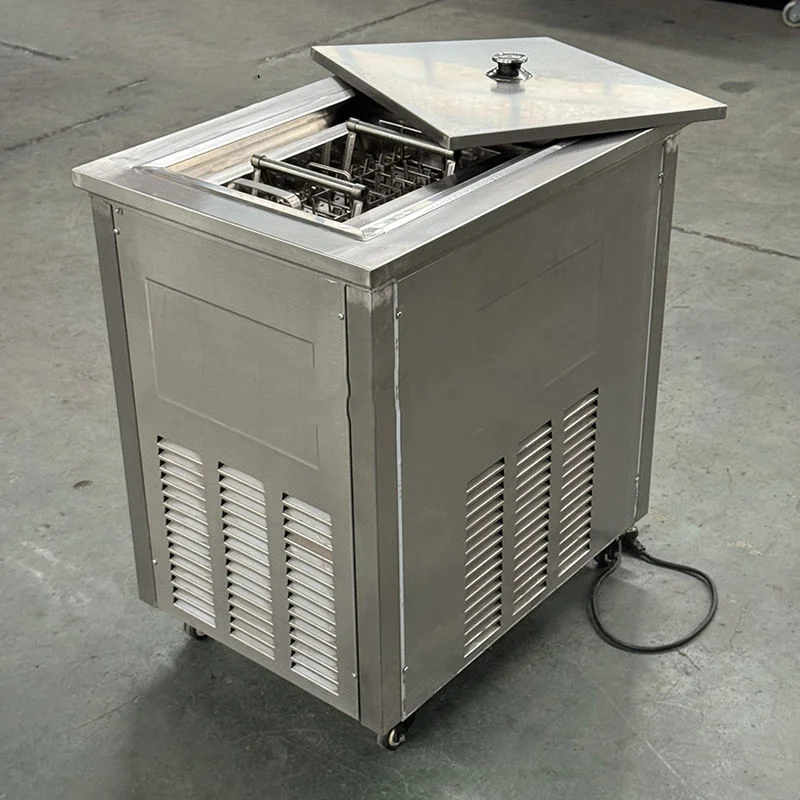 New Arrival Stainless Steel High Productivity Freezing Fruit & Milk Ice Lollipop Popsicle Machine