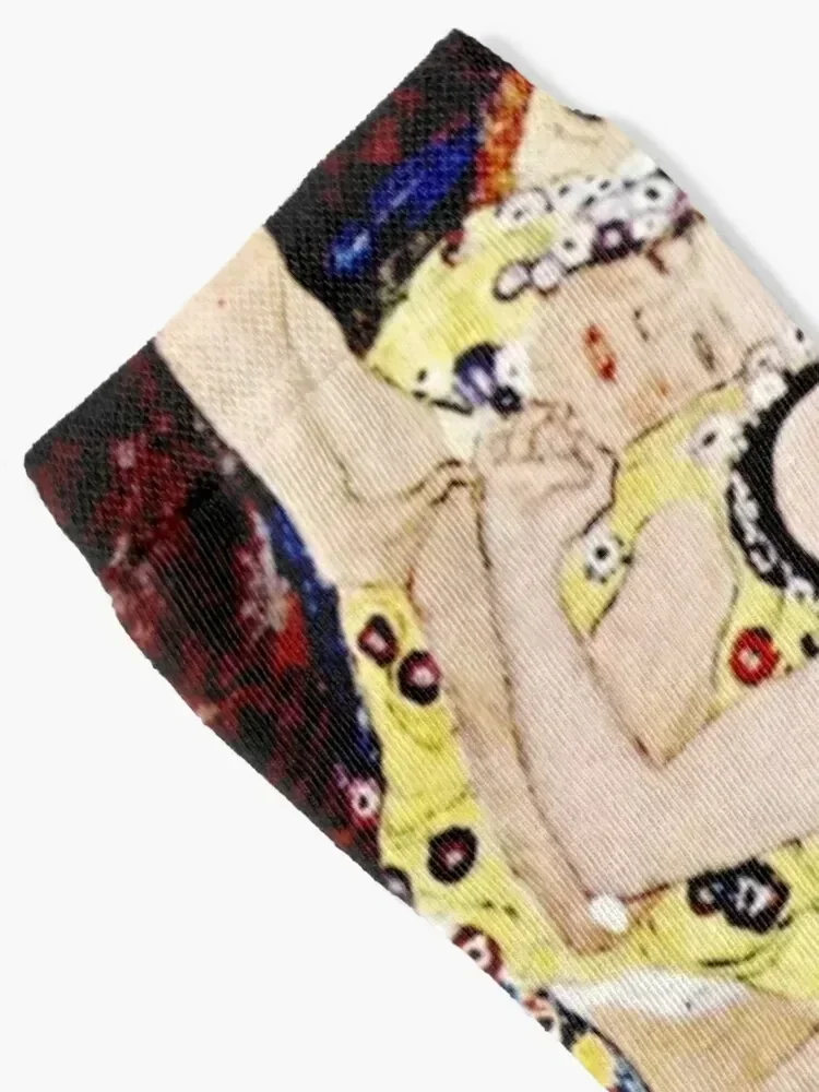 The Virgin by Gustav Klimt| Art Nouveau Symbolism Socks hiphop new year summer Men Socks Women's