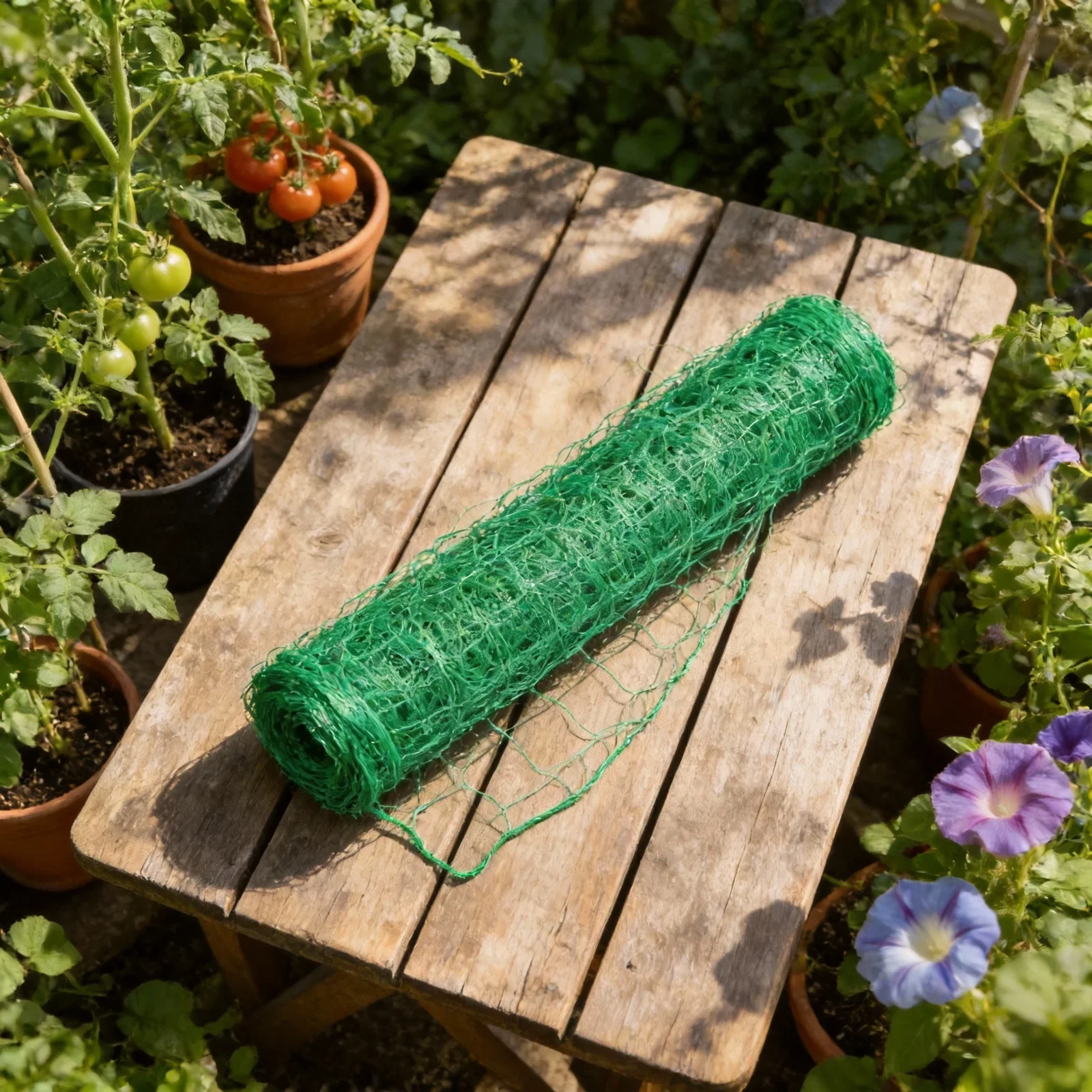 Easy Installation Plant Netting Garden Netting As Shown Climbing Plants Easy Installation Maximize Productivity