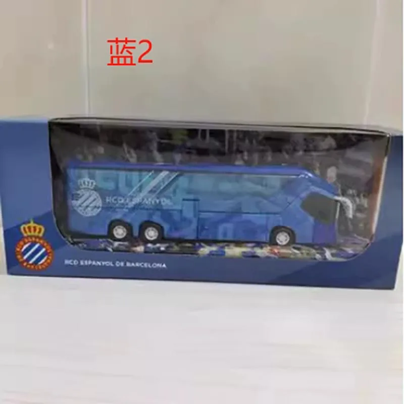 حوالي 20 سم نموذج حافلة فريق سبيكة المقتنيات الهدايا التذكارية الحلي النهائية الثابتة هدايا الكبار هواية وألعاب