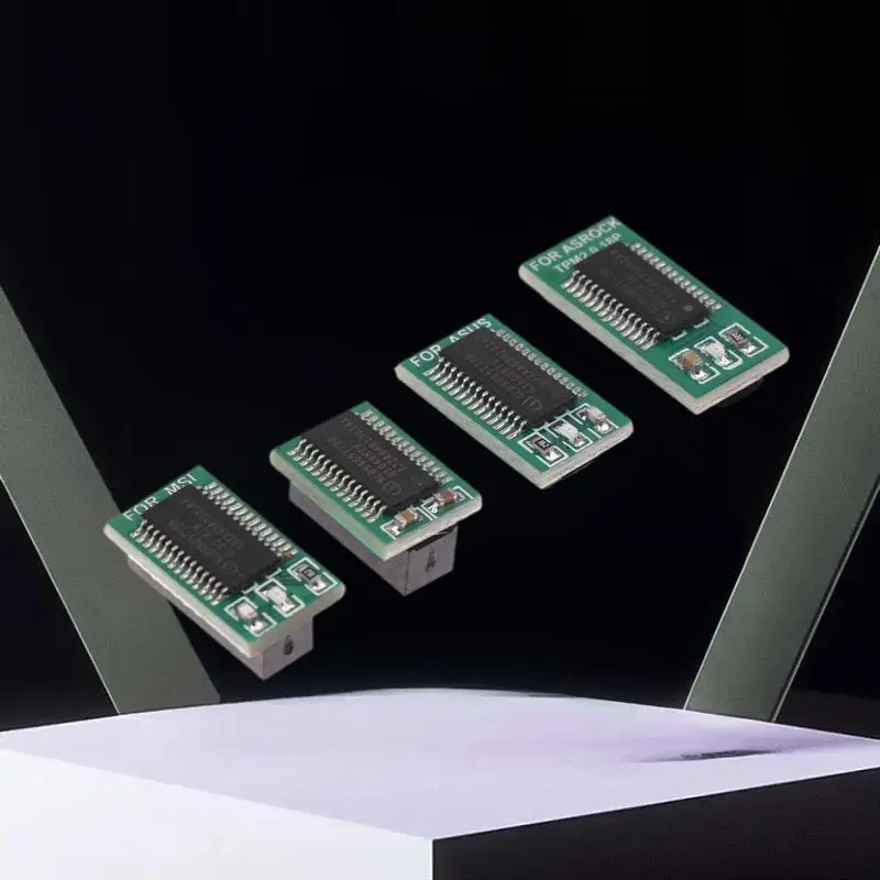 Garantice la seguridad de la placa base con el módulo TPM 2.0: compatible con ASUS MSI GIGABYTE ASRock