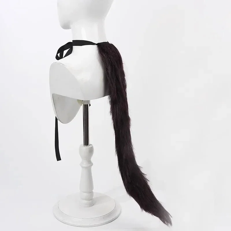 Uma Musume Pretty Derby Dream Journey-Peluca de Cosplay de 80CM de largo, pelo sintético resistente al calor, juego de rol para fiesta de Halloween