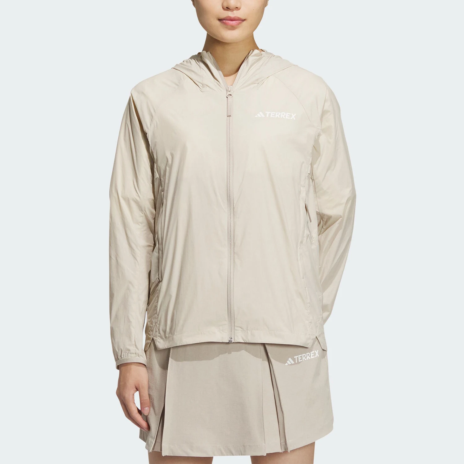 

Adidas Genuine W LW WB JKT Outdoor Women's UV Protective Windbreaker IS0278