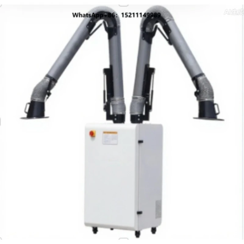 Industrial Pulse Cartridge Dust Collector with Automatic Back-blowing High Efficiency 0.3m 2500m/h Wind Processing