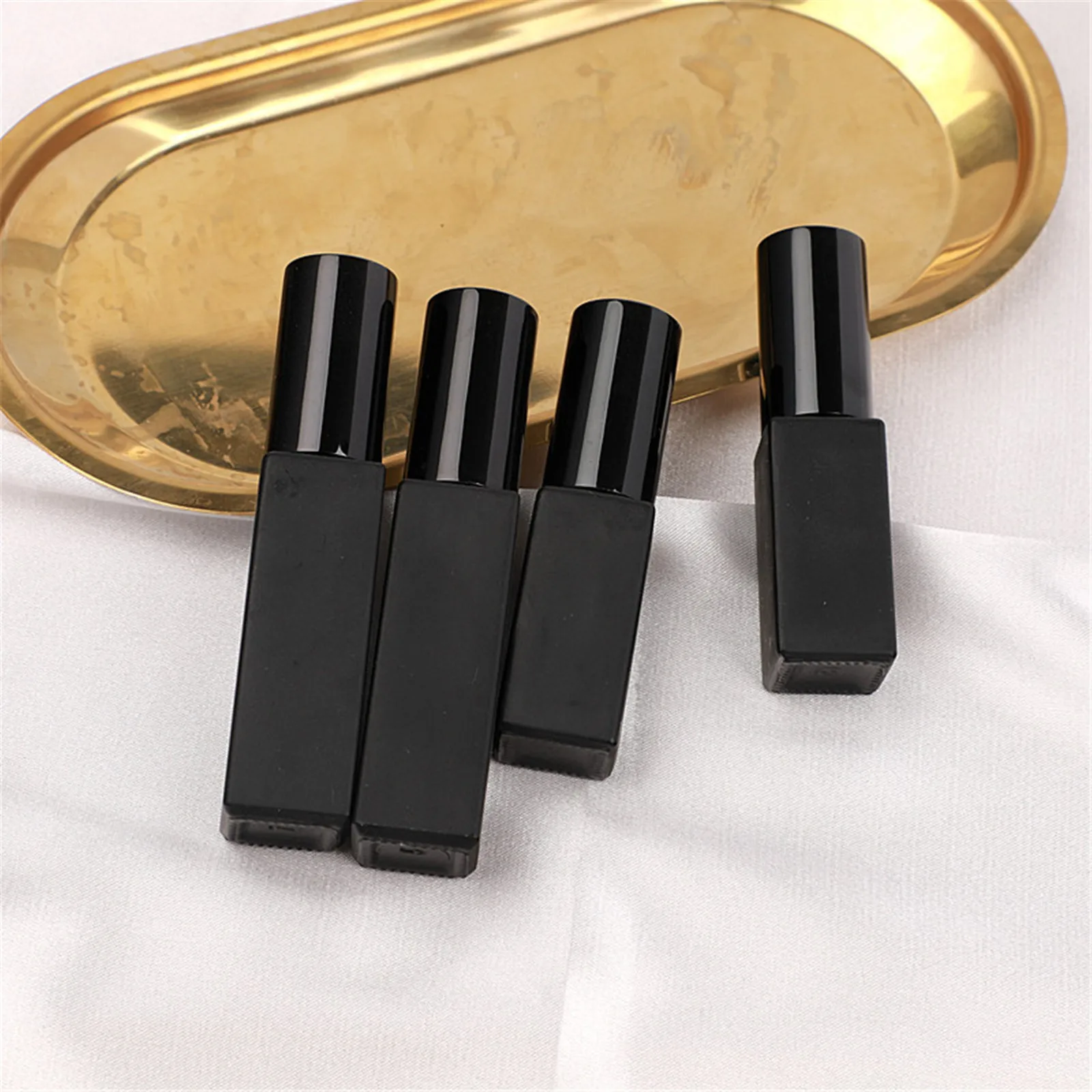 20 Stück 3/5/10ml Tragbare Parfümflasche Schwarzer Mini-Kosmetikbehälter Probe-Zerstäuber Leere Nachfüllbare Glasflasche für Reisen – Detail 4