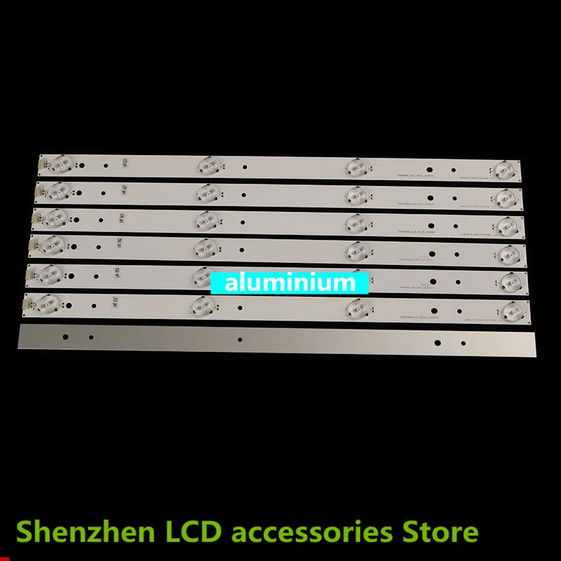 7 pezzi/lotto 42 pollici uso di alluminio 100% nuovo LCD TV retroilluminazione bar SVH420AA7-4LED 100% NUOVO 3V 40.2 centimetri