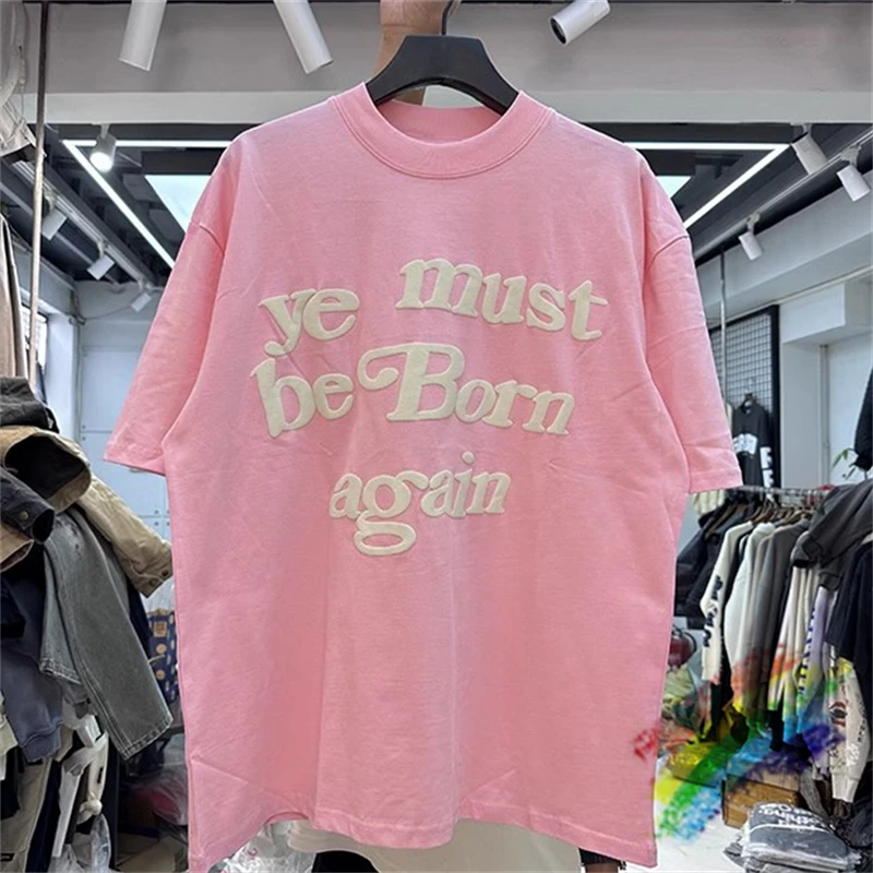 CPFM Cactus Plant Flea Market T-Shirt Men Women Best Quality CPFM XYZ Ye Must Be Born Again Kanye West T Shirt Tops Tee