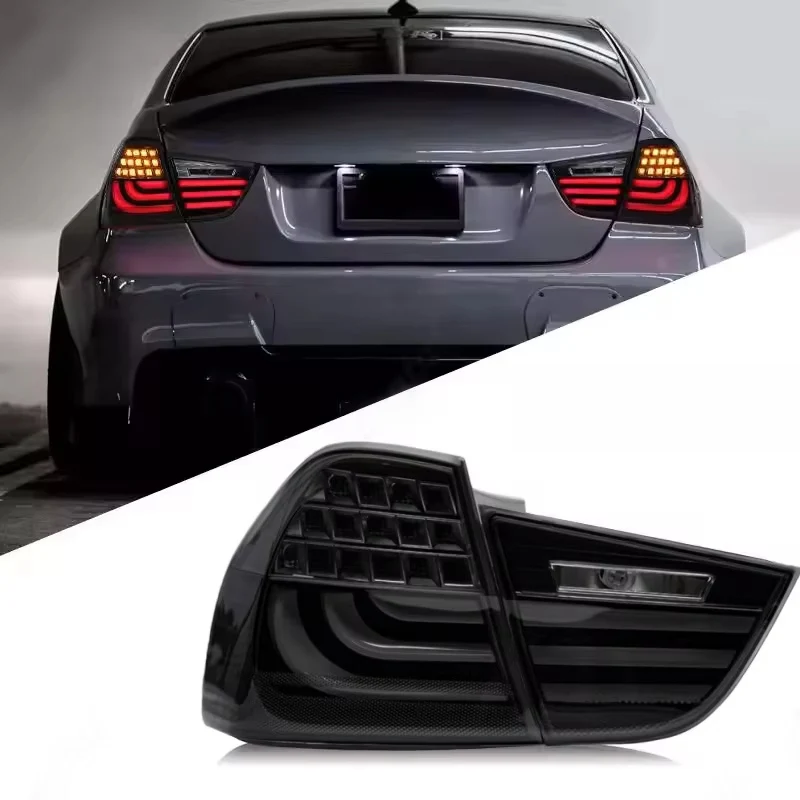 

For 2005-2012 BMW 3 Series E90 323i 325i 335i Models New Full LED Taillights Daytime Running Lights And Dynamic Turn Signals