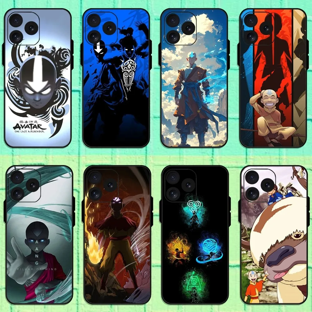 A-Avatar the Last A-Airbender Phone Case For iPhone 8 11 12 13 Pro 14 15 Mini X XR XS max Plus Shell