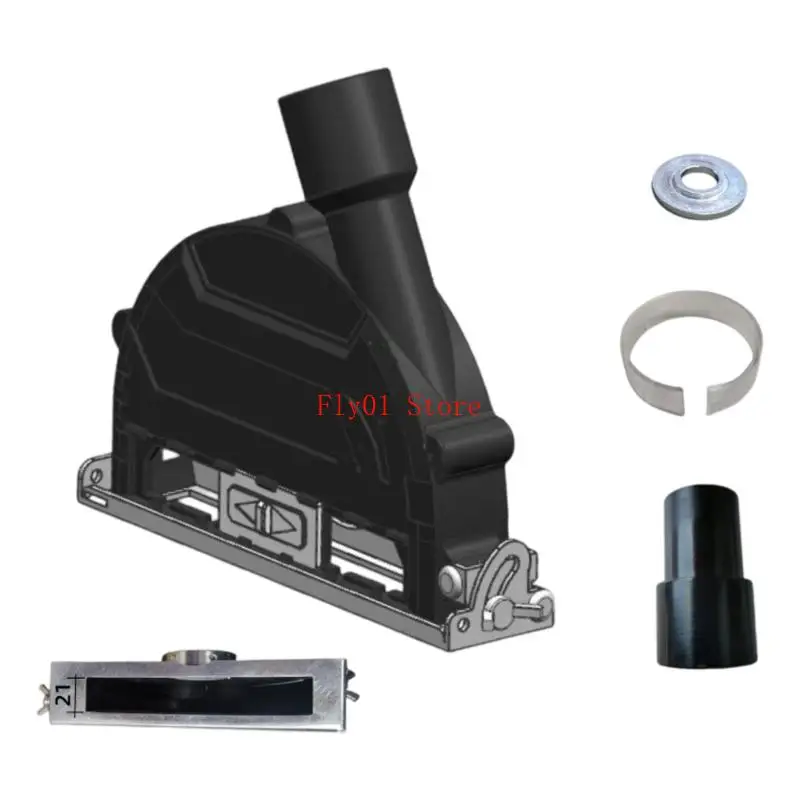 

Пылевой костюм пыли для прикрепления пыли для от 100 до 135 мм угловой шлифовальный стекло с полным корпусом бетонное каменное