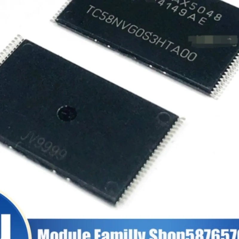 10pcs/lot New and Original TC58NVG0S3HTA00 TC58NVG0S3HTAOO 128MB NAND FLASH Memory ICs