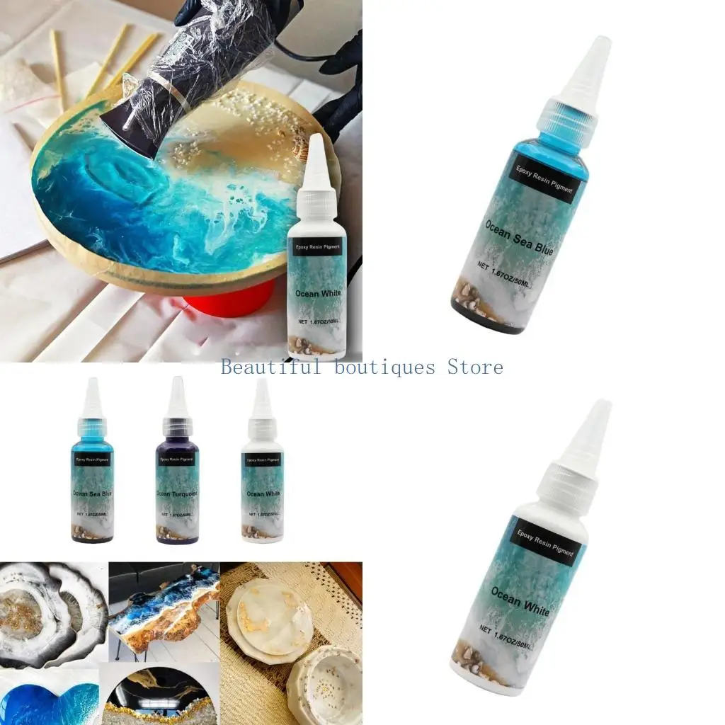 

U4LF Easy to Mixed Elegant Resin Pastes for Unique Waving and Lacing Patterns