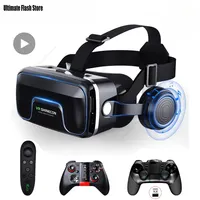 VR Shinecon 10.0 Helmet 3D Glasses Virtual Reality Casque For Smartphone Smart Phone Goggles Headset Viar Video Game Binoculars