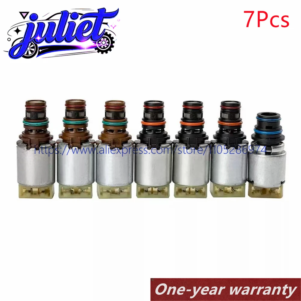 

New 6F35 6R80 solenoid valve 7-piece set suitable for Ford Escape Fusion Mazda CV6Z-7G391-A after 2009 Transmission 6F15
