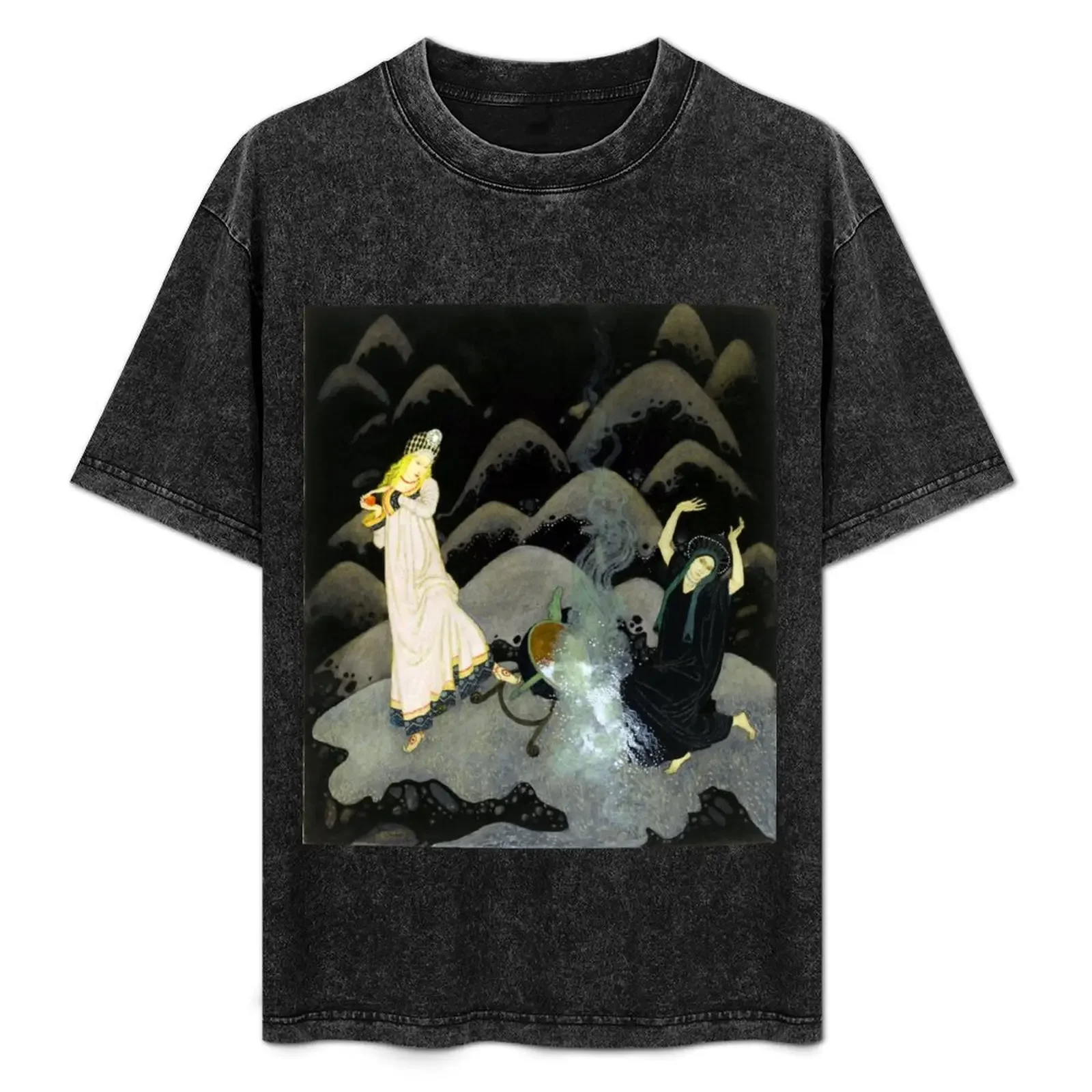 

The Fire Bird - Edmund Dulac T-Shirt funny shirt cotton funny meme t-shirts shirts graphic t shirts men
