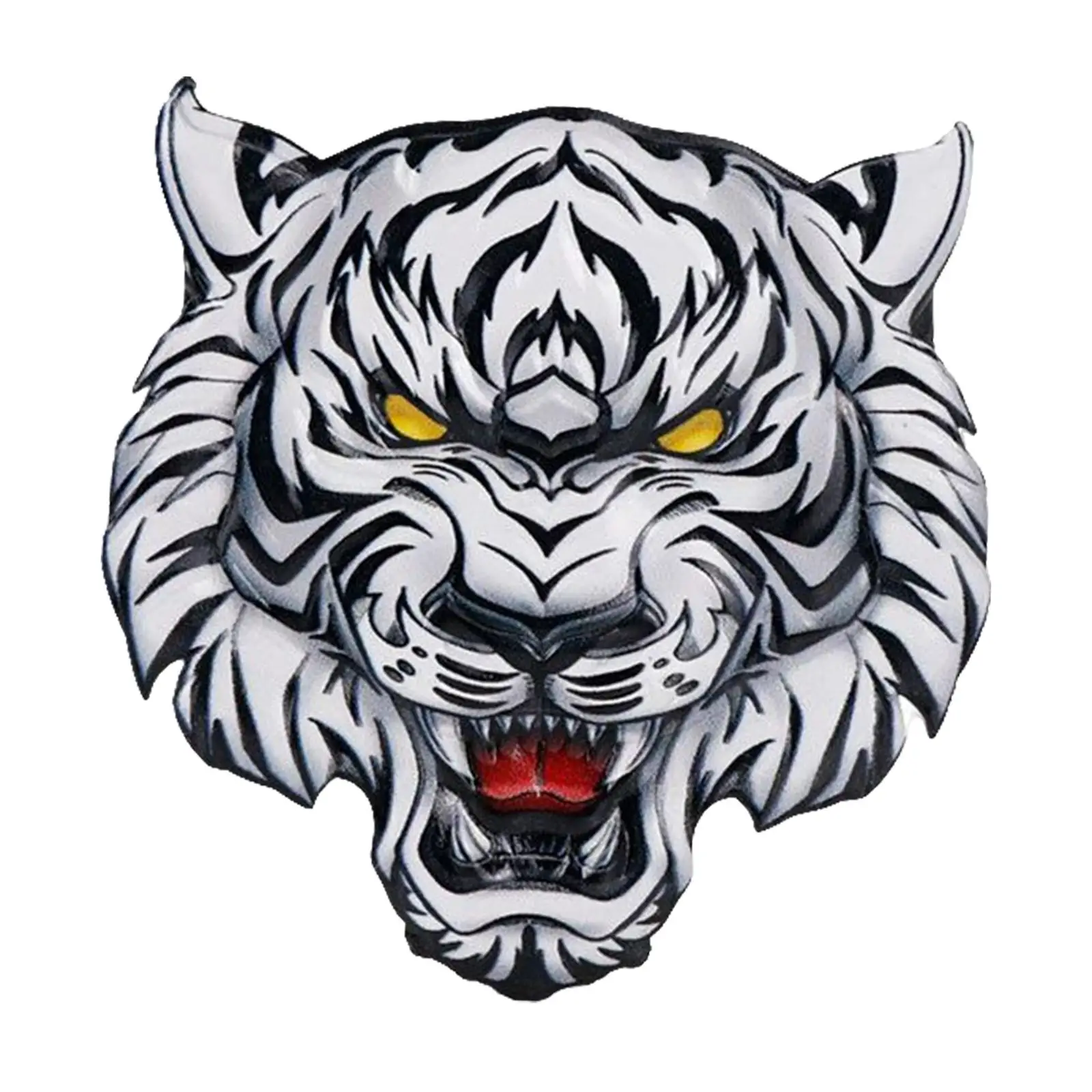 Tiger Metal Sticker for Car 3D Stereo 3D Animal Decal for Laptop Car