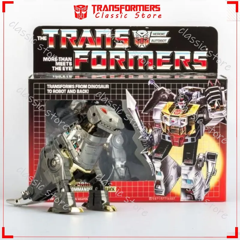 ألعاب المحولات الكلاسيكية المتوفرة G1 إعادة إصدار KO إصدار Dinobot Grimlock Cybertron Autobots شخصيات الحركة هدايا قابلة للجمع