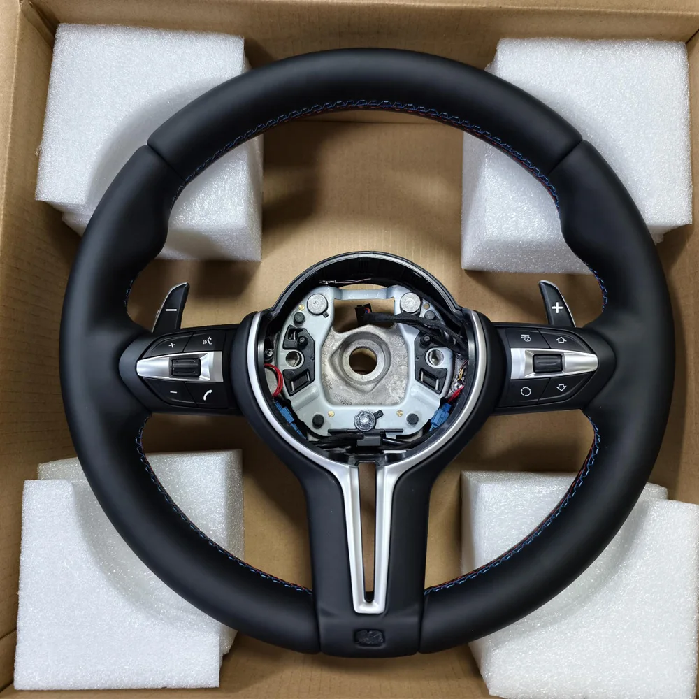 

Old To New Upgrade Steering Wheel For BMW X5 X6 E70 E71 E81 E82 E84 E87 E88 E89 E90 E91 E92 E93 M Performance Car Accessories