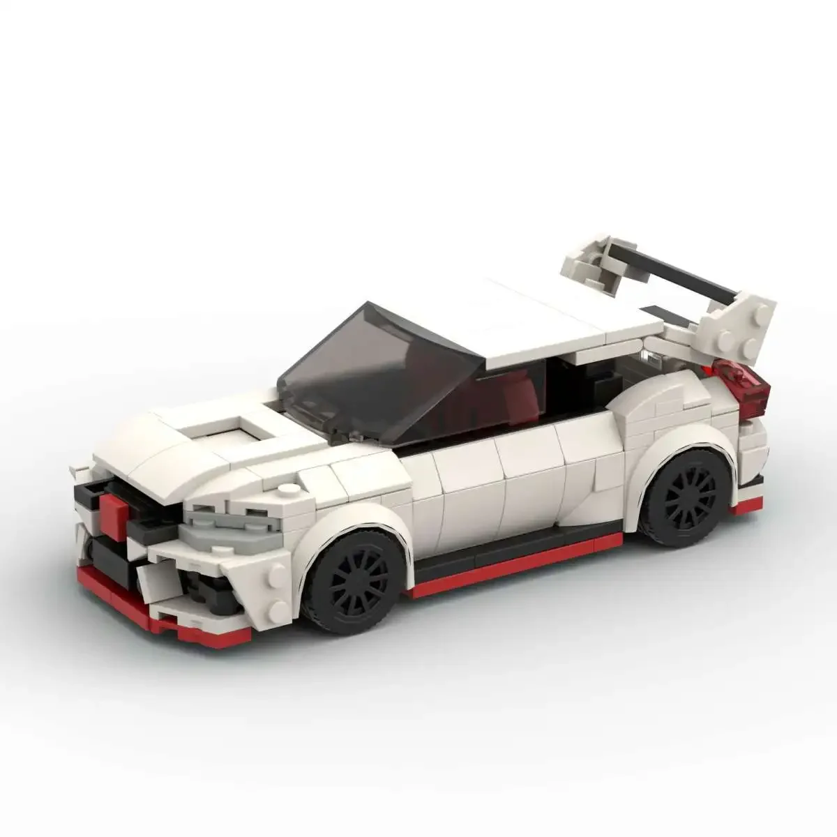 Moc kompatibles Automodell K30 Limousine Technologie modularer Baustein Geschenk Weihnachten Kinderspielzeug DIY Set Montage