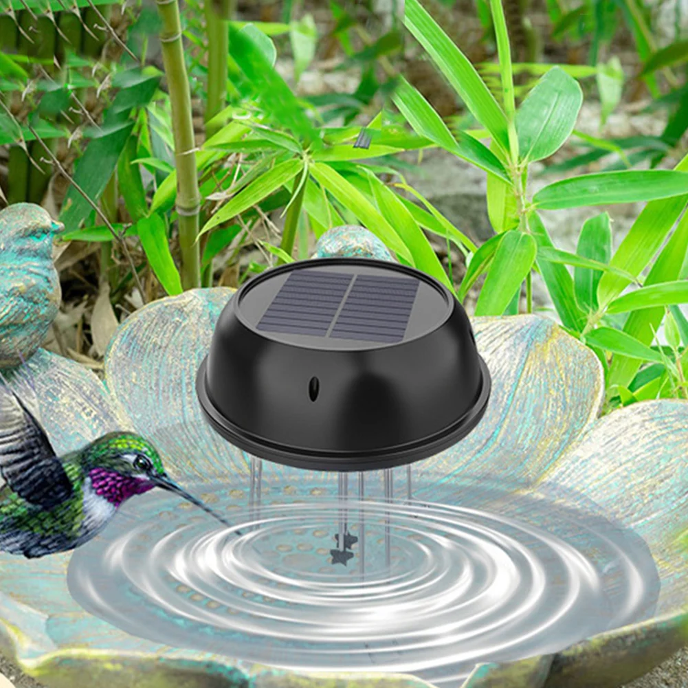 Solar Water Wiggler Water Agitator For Bird Baths Water Wiggler Bubbler Solar Powered Water Agitator Durable Bird Bath Water Mix