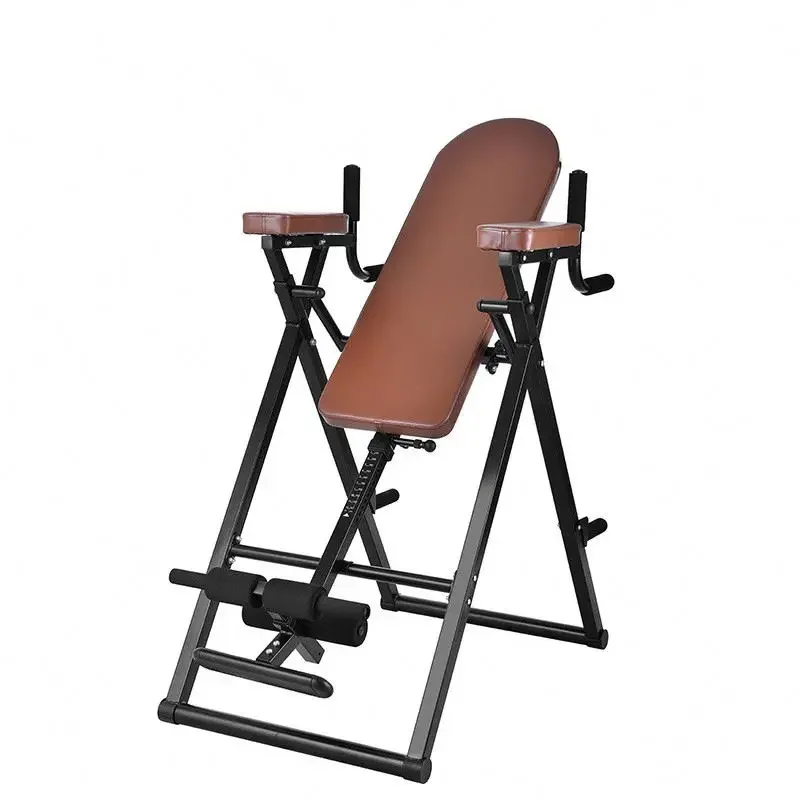 

New Design Multi Functional Inversion Table Handstand Machine Folding Inverted Machine