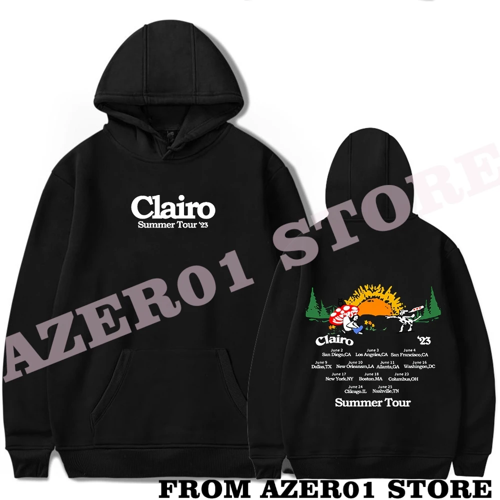 Clairo Sling Tour Logo Merch Hoodies Winter Men/Women Hooded Sweet Streetwear Long Sleeve Sweatshirt