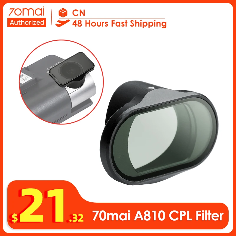 70mai Original CPL Filter Only for 70mai Dash Cam A810