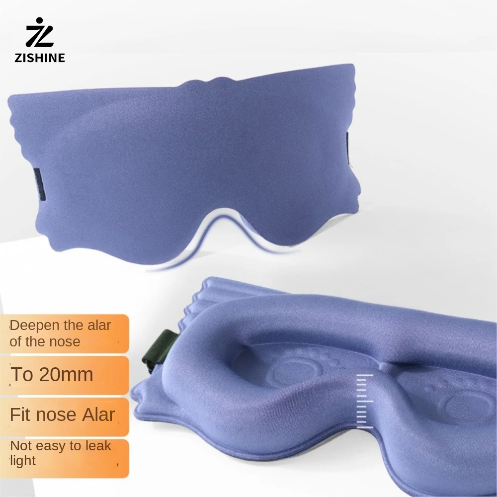 3D Eye Sleeping Mask Contoured Cup Blindfold Concave Molded Night Sleep Mask Block Out Light with Women and Men