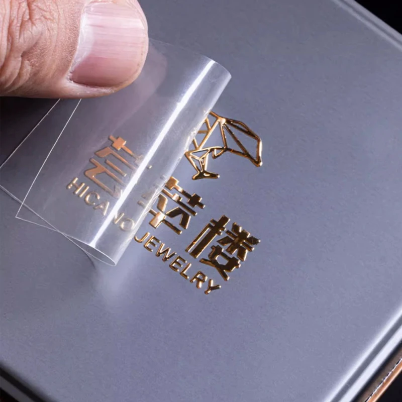 custom.OEM Cosmetics Perfume Bottle Jar Packaging Label Copper Nickel Sticker 3D Foil Silver Custom Metal Transfer Sti