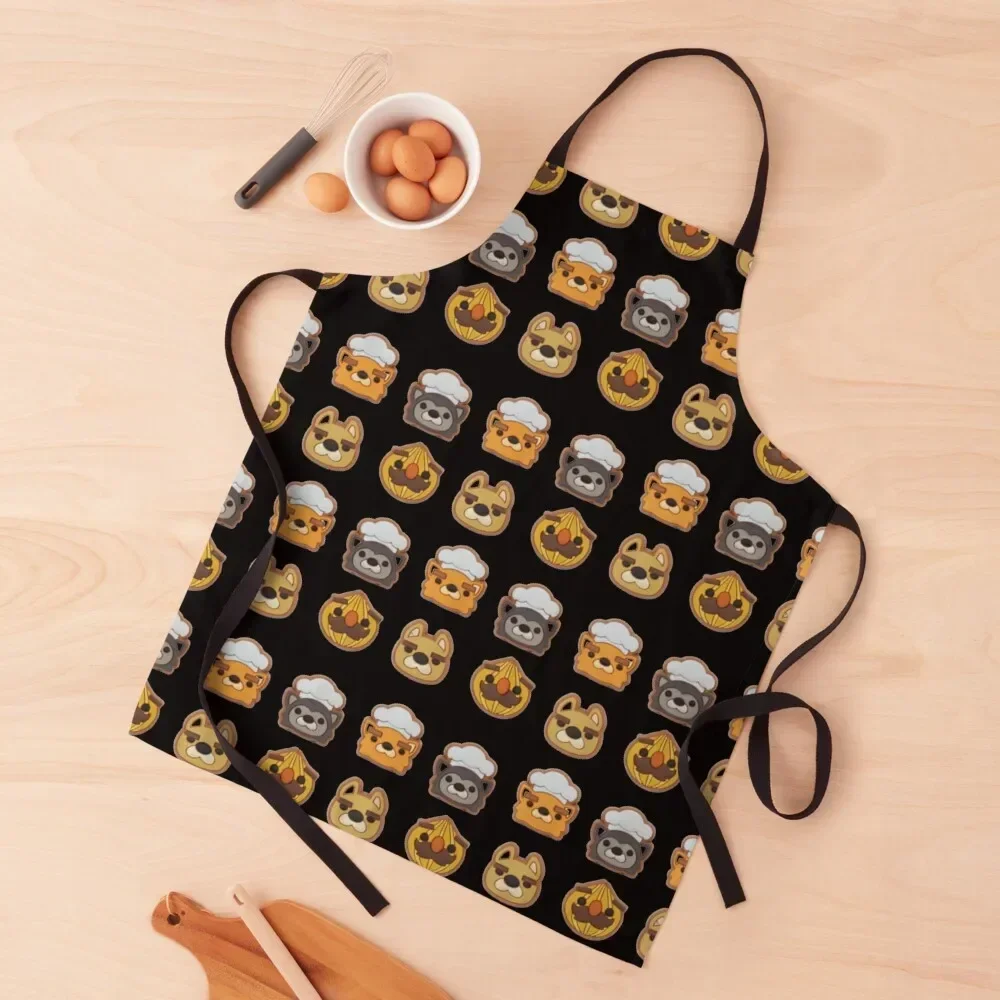 

Overcooked Apron Art Cooking Apron