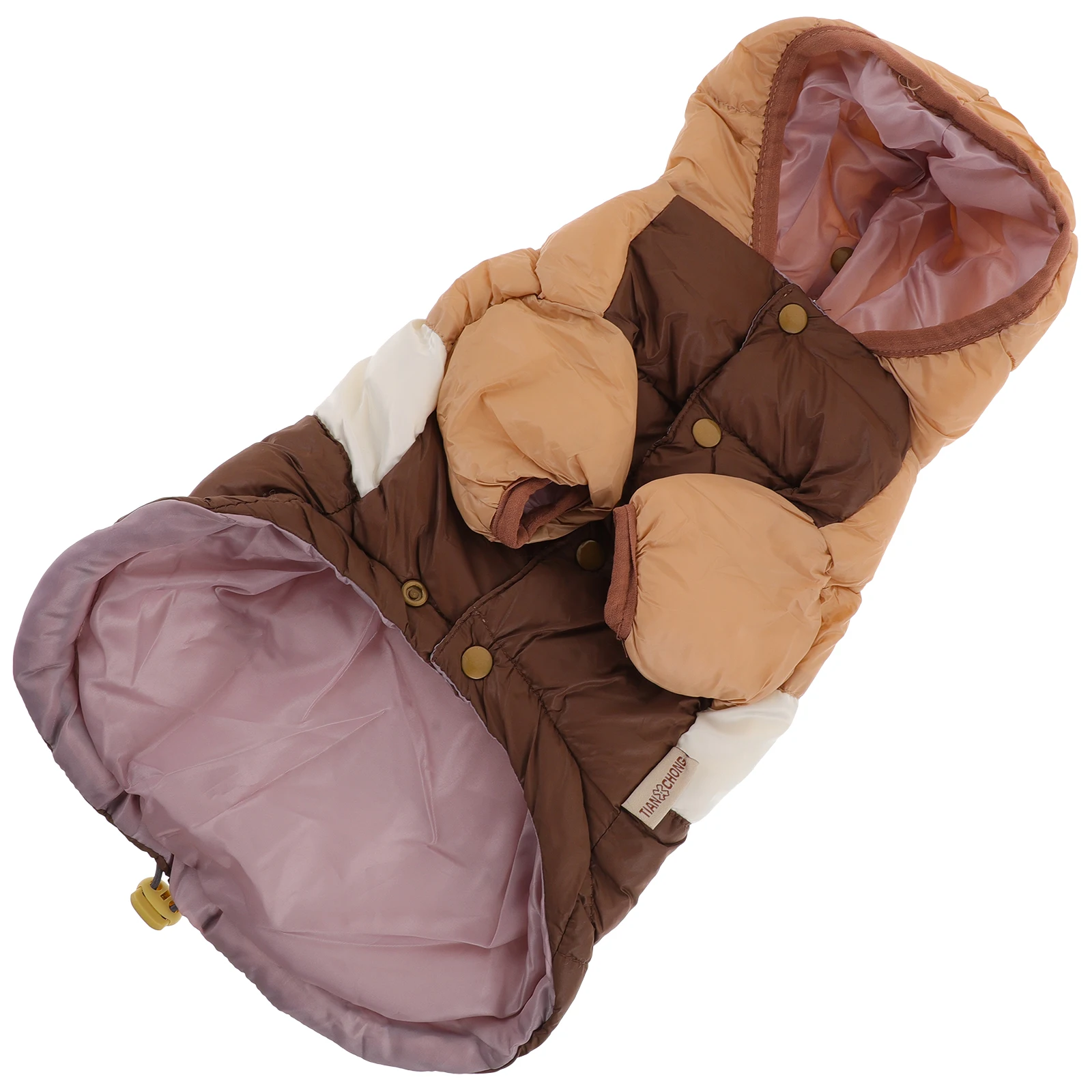 

1Pc Dog Warm Vest Clothes Comfortable Puppy Outfit Trendy Winter Dog Supply