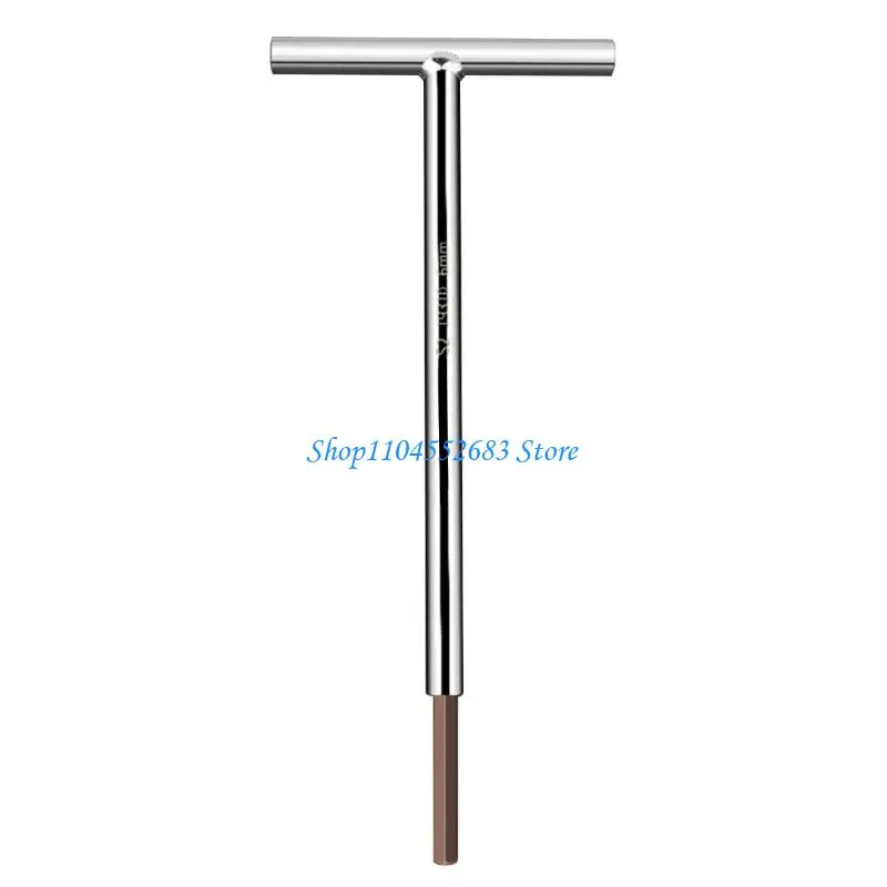 

Y6GD 3/4/5/6/8/10mm T Type Wrench Screwdriver Wrench Hexagonal Spanner Rod T Shaped Hand Tool Extended T Socket