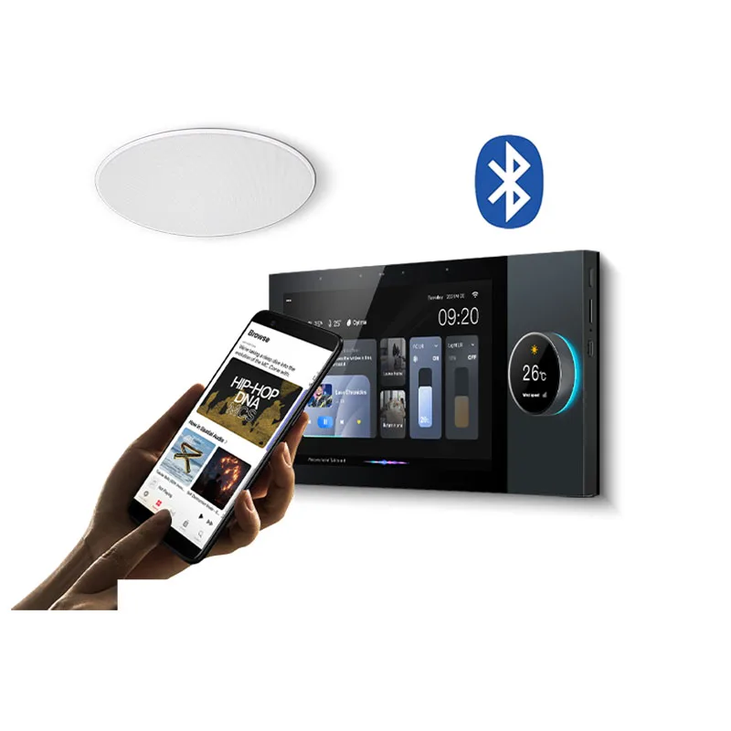 

Центральная панель управления Tuya 7 дюймов, умный домашний шлюз Tuya, панель управления умным домом с голосовым управлением, домашняя автоматизация