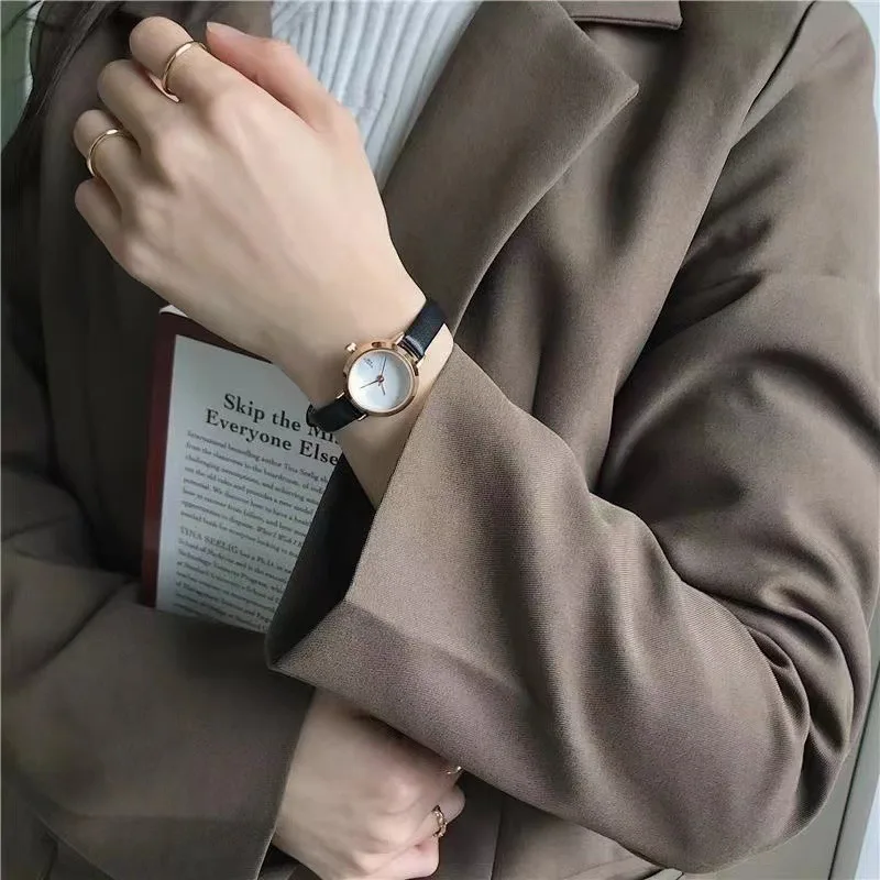 Simple Women Watches Elegant Quartz Wristwatches Casual Watches Relogio Ladies Watch Girls Students Clock Gift Zegarek Damski