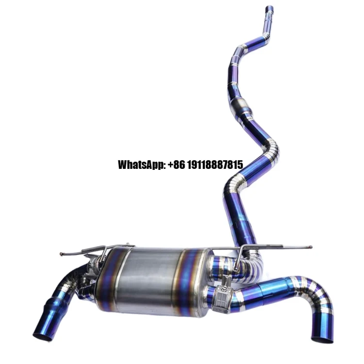 

Оптовая продажа: полная титановая выхлопная система Catback для BMW F22 M240i, глушитель для автомобиля