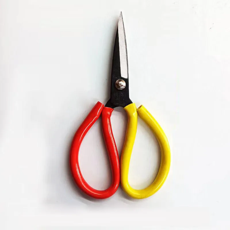 Industrial Use Scissors 65Mn Steel Leather Scissors Rust Resistant Strong Kitchen Use Big Scissors Fish Chicken Bone Iron Sheet