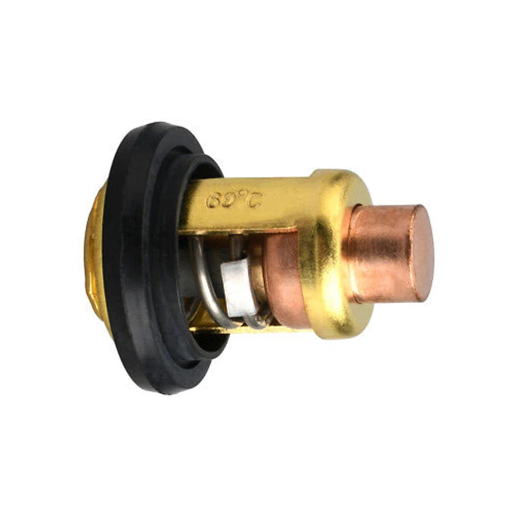 60℃ Outboard Thermostat 6G8-12411-01 66M-12411-01 For YAMAHA Outboard 4 Stroke 2.5HP 4HP 8HP 15HP 30HP 40HP 50HP 60HP 70HP 80HP