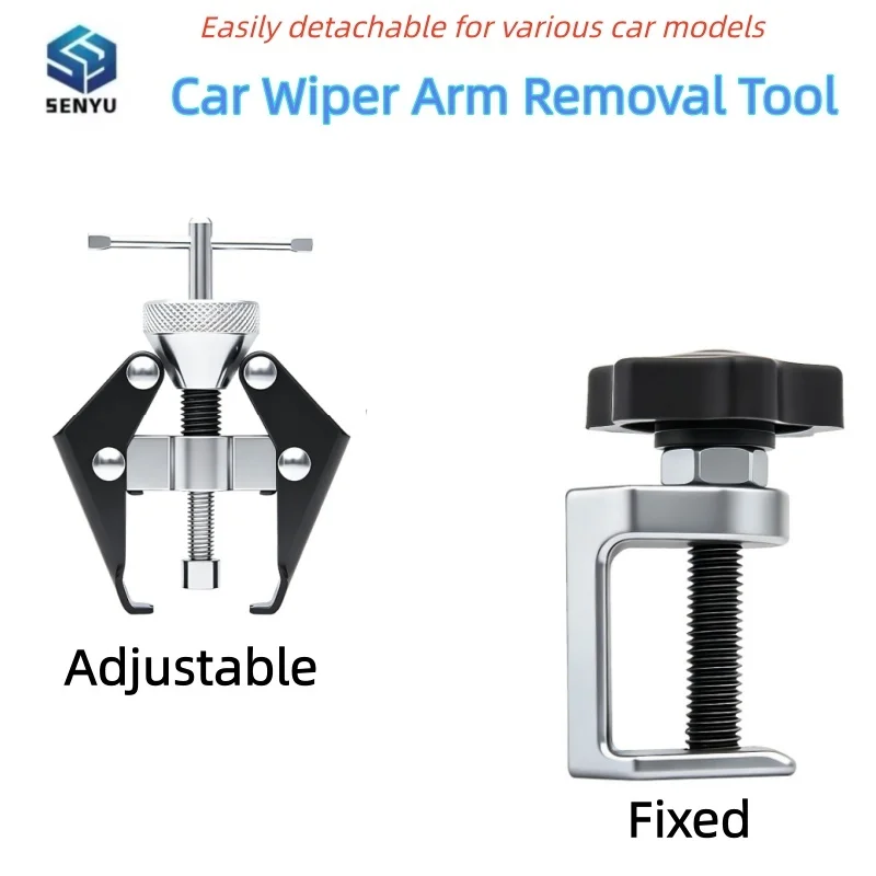 Picture: Universal Car Windshield Wiper Arm Remover Puller Tool Adjustable 6-28mm Arm Remover Puller Roller Extractor Car Repair Tool